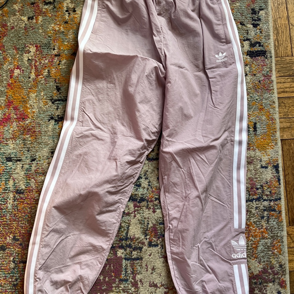 Adidas track pants, Lilac, size M